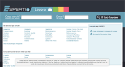 Desktop Screenshot of espertidi.it